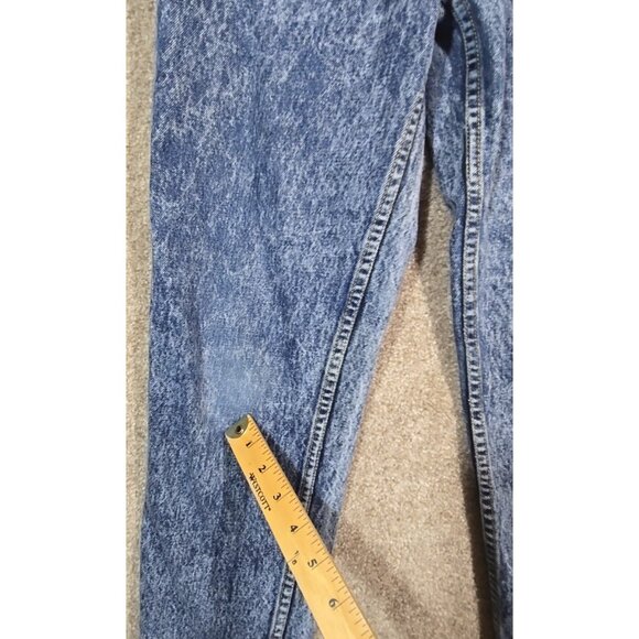 Guess Georges Marciano Jeans 80s Acid Wash Zig Zag Button Fly USA Vtg Women's 30 - Picture 15 of 16
